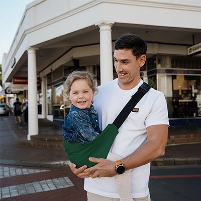 porte-bébé écharpe