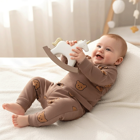 Pyjama bébé | Douceur Naturelle 100% Coton™
