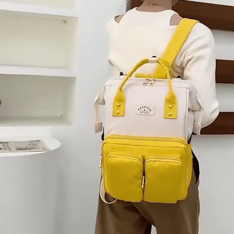 sac à dos à langer 2 couleurs