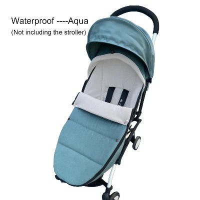 Chancelière Poussette - StrollerFootmuff™ - AQUA - Bébé Touriste