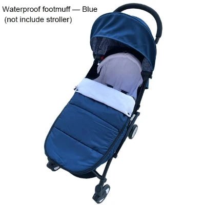 Chancelière Poussette - StrollerFootmuff™ - BLUE - Bébé Touriste