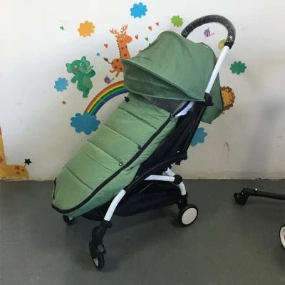 Chancelière Poussette - StrollerFootmuff™ - VERTE - Bébé Touriste