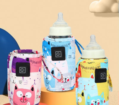 chauffe biberon dessin animé