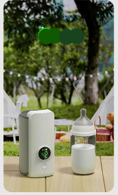 chauffe biberon - lait reste chaud à l'extérieur