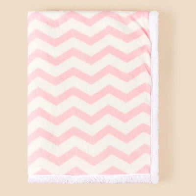 couverture bébé - Bébé Touriste - rose