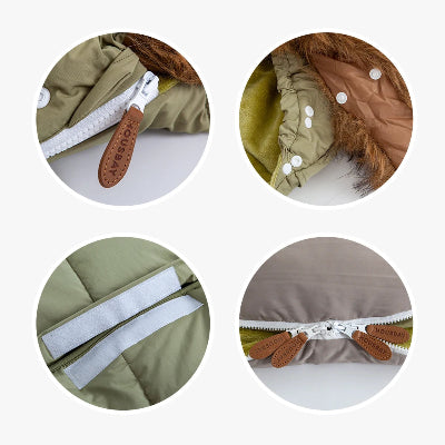 Chancelière Thermique Bébé finitions