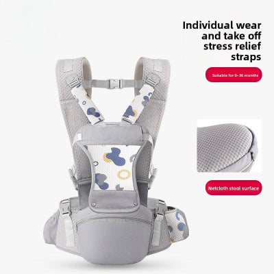 Porte bébé évolutif - gris - port bébé