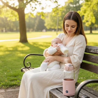 chauffe biberon portable