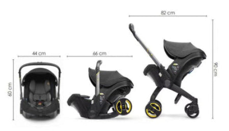 dimensions poussette 4 en 1