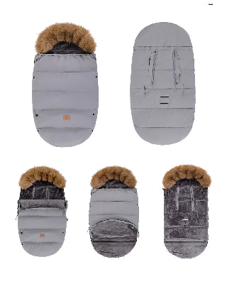 Poussette Chancelière Cosy Winter Gris