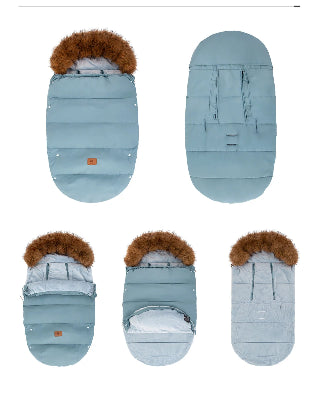 Poussette Chancelière Turquoise