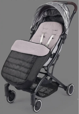 sac de couchage bébé noir poussette