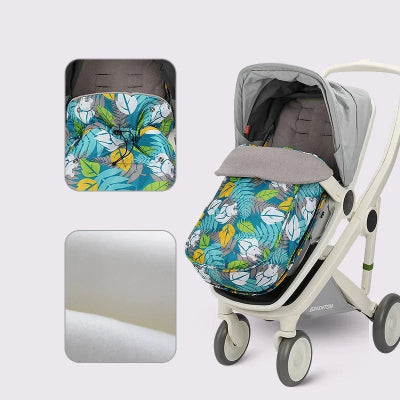 sac de couchage bébé vert poussette